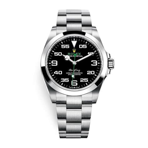 rolex air-king black|Rolex Air-King 2023 price.